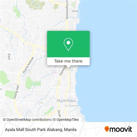 ayala mall muntinlupa|muntinlupa city map.